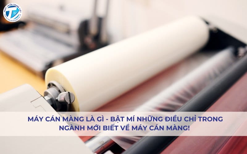 Máy cán màng là gì - Bật mí những điều chỉ người trong ngành mới biết về máy cán màng